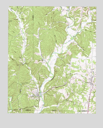 Saint Joseph, TN USGS Topographic Map