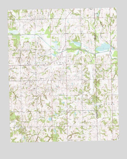 Saint Louis, OK USGS Topographic Map