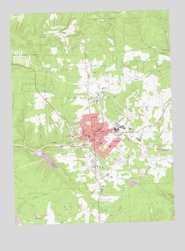 Saint Marys, PA USGS Topographic Map