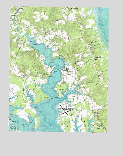 St. Marys City, MD USGS Topographic Map