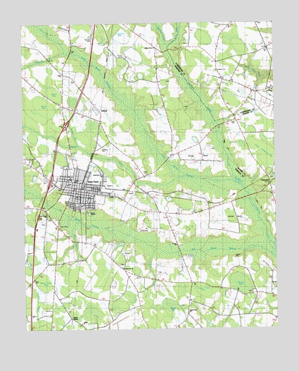 Saint Pauls, NC USGS Topographic Map