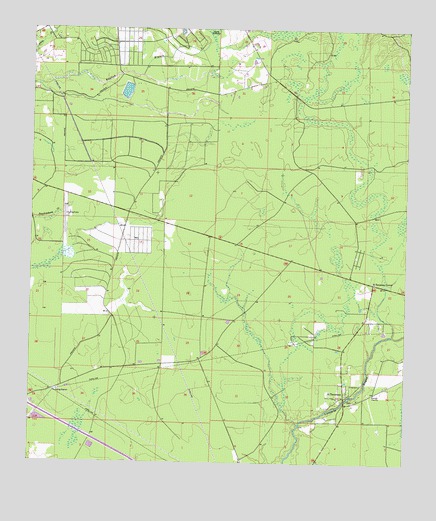 Saint Tammany, LA USGS Topographic Map