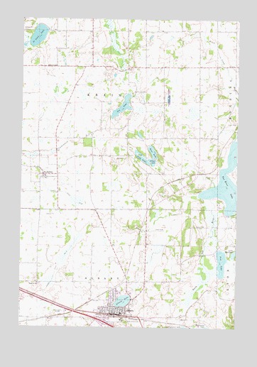 Albany, MN USGS Topographic Map
