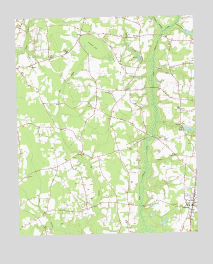 Salemburg, NC USGS Topographic Map