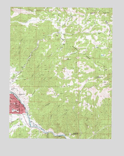 Salida East, CO USGS Topographic Map