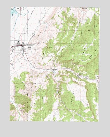 Salina, UT USGS Topographic Map