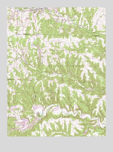 Salineville, OH USGS Topographic Map