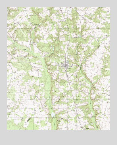Salley, SC USGS Topographic Map