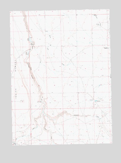Salls Crossing, ID USGS Topographic Map