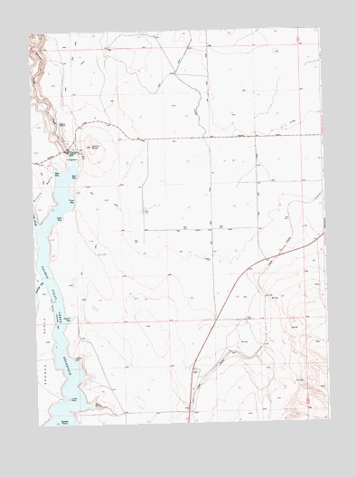 Salmon Butte, ID USGS Topographic Map