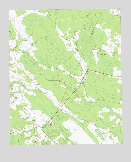 Bingham, SC USGS Topographic Map