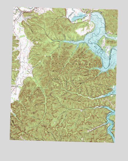 Salt Lick, KY USGS Topographic Map