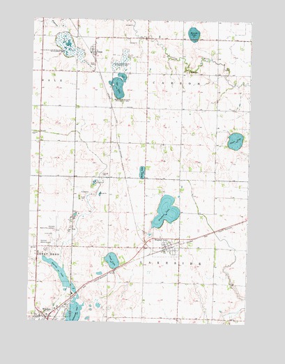 Bingham Lake, MN USGS Topographic Map