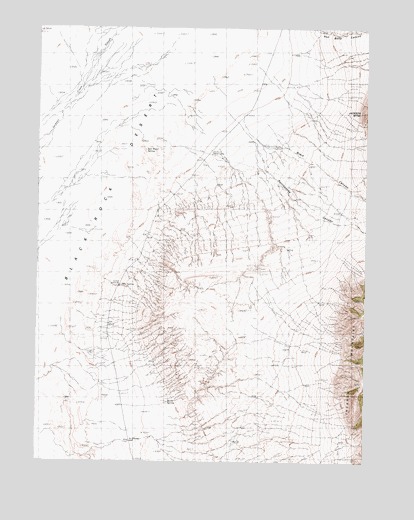 Salt Water Spring, NV USGS Topographic Map