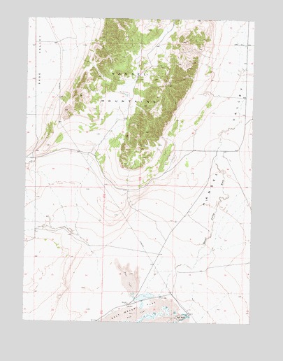 Salt Wells, UT USGS Topographic Map