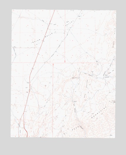 Saltdale NW, CA USGS Topographic Map