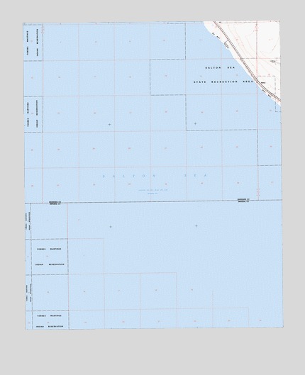 Salton, CA USGS Topographic Map