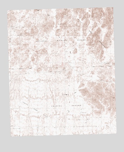 Salton Tanks, AZ USGS Topographic Map