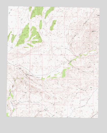 Sam Powell Peak, AZ USGS Topographic Map