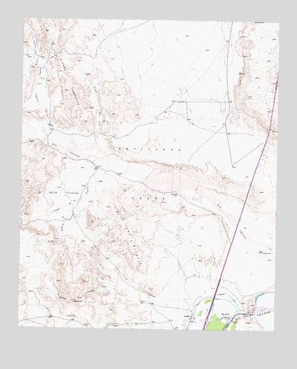 San Acacia, NM USGS Topographic Map