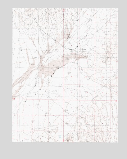San Antonio Ranch, NV USGS Topographic Map