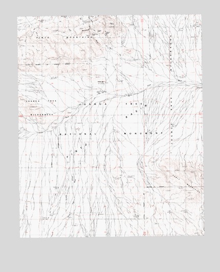San Bernardino Wash, CA USGS Topographic Map