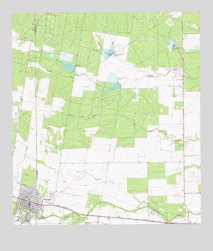 San Diego, TX USGS Topographic Map