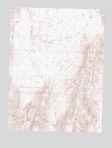 San Emidio Desert South, NV USGS Topographic Map