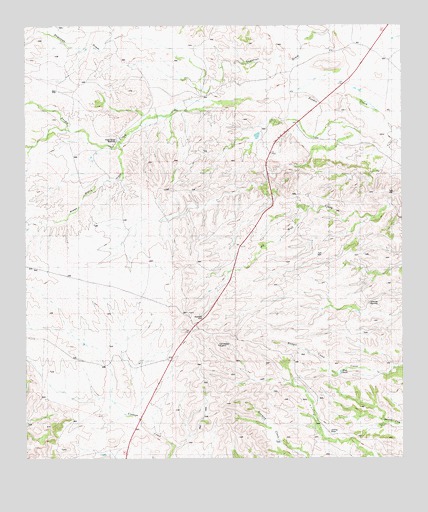 San Esteban Lake SW, TX USGS Topographic Map