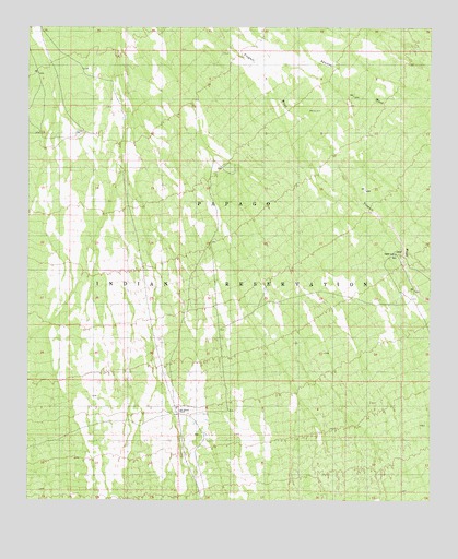 San Ignacio Ranch, AZ USGS Topographic Map
