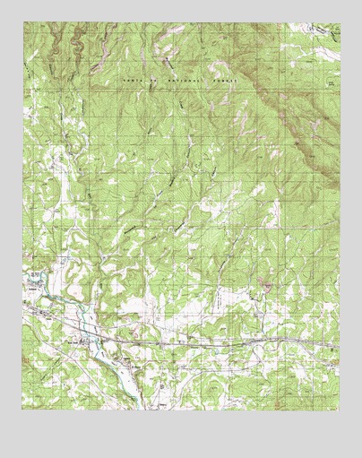 San Jose, NM USGS Topographic Map