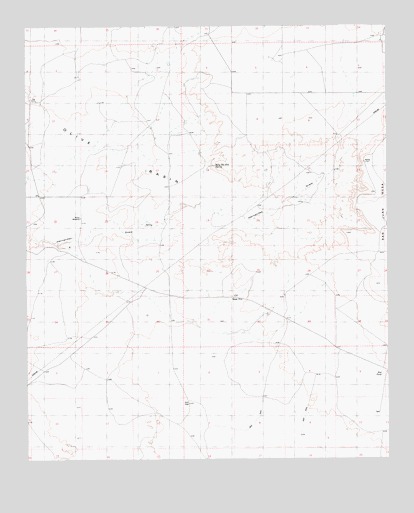 San Juan Mesa West, NM USGS Topographic Map