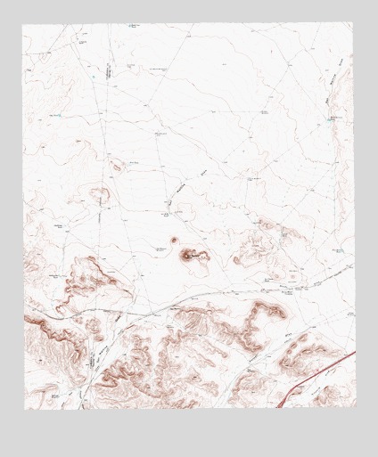 San Martine, TX USGS Topographic Map