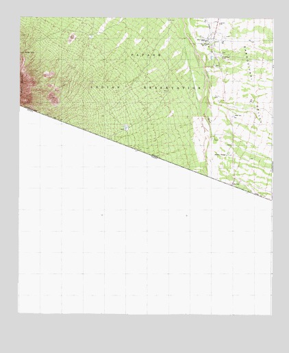 San Miguel, AZ USGS Topographic Map