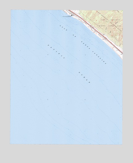 San Onofre Bluff, CA USGS Topographic Map