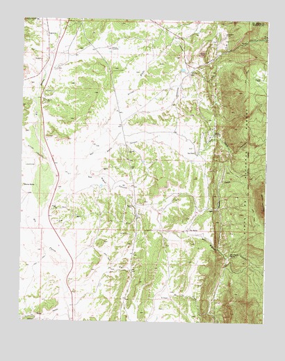 San Pablo, NM USGS Topographic Map