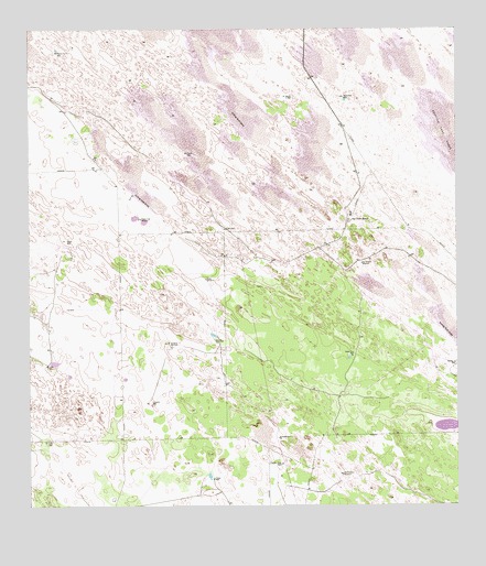 San Pedro Ranch, TX USGS Topographic Map