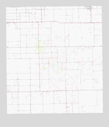 San Perlita South, TX USGS Topographic Map