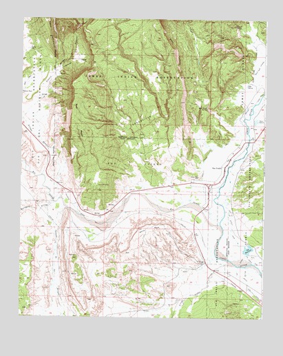 San Ysidro, NM USGS Topographic Map