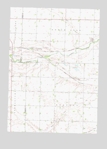 Sanborn NE, MN USGS Topographic Map