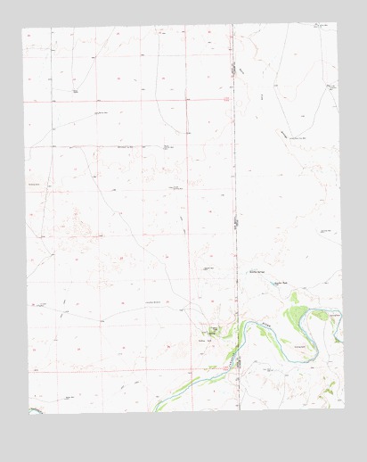 Sanchez Springs, TX USGS Topographic Map