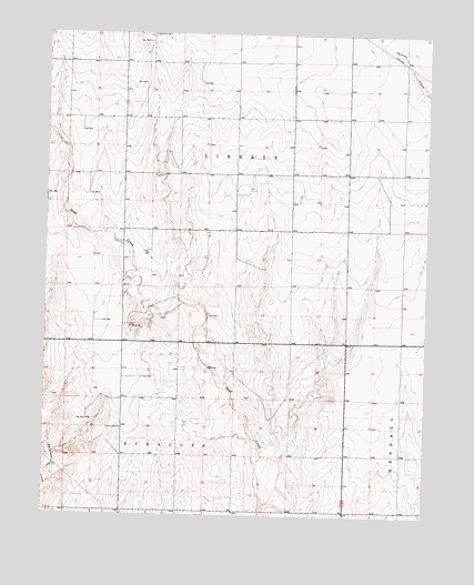Sand Creek, KS USGS Topographic Map