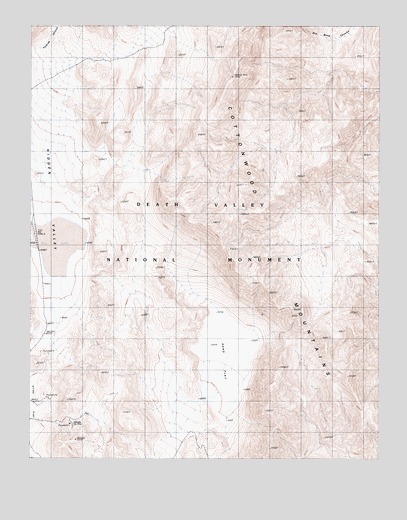 Sand Flat, CA USGS Topographic Map