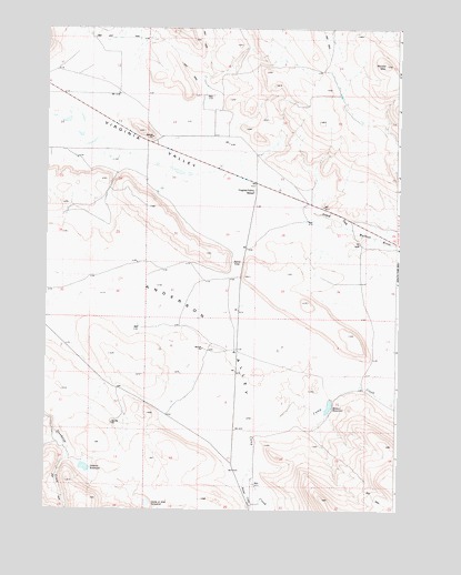Sand Gap, OR USGS Topographic Map