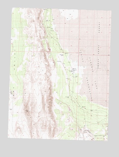 Sand Pass, NV USGS Topographic Map