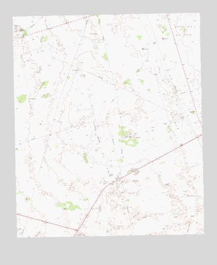 Sand Ranch, TX USGS Topographic Map