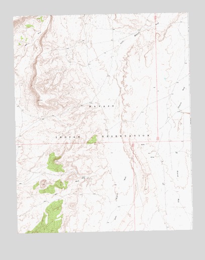 Sand Spring, NM USGS Topographic Map