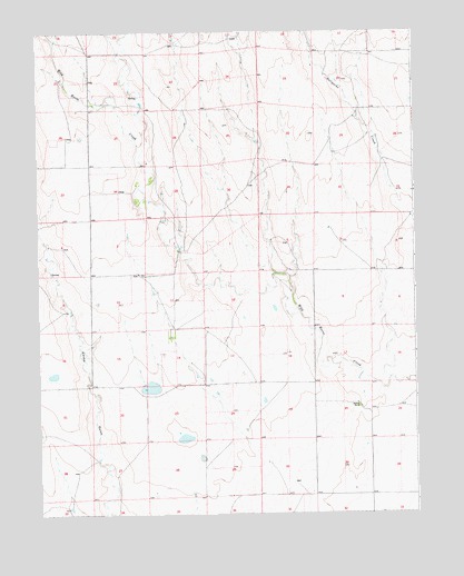 Sanders Ranch, CO USGS Topographic Map