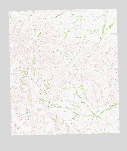 Sanderson NE, TX USGS Topographic Map