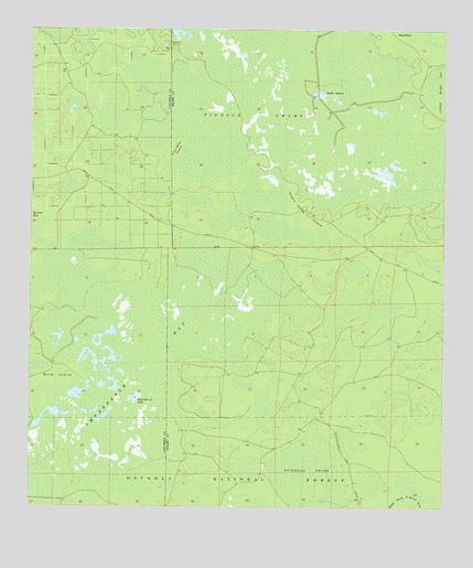 Sanderson NW, FL USGS Topographic Map